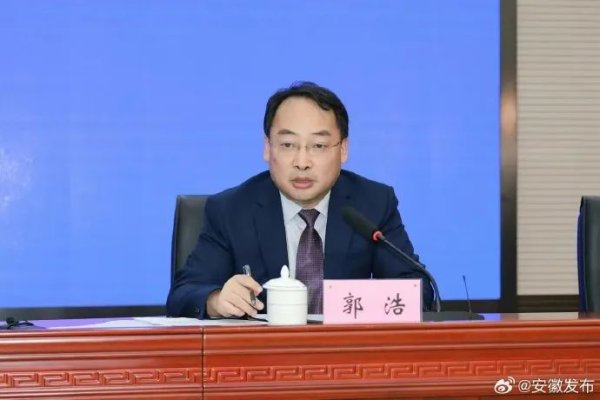 中博策略 安徽省委决定，郭浩履新！